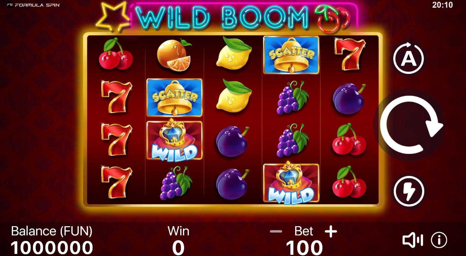 Wild Boom Slot Gameplay
