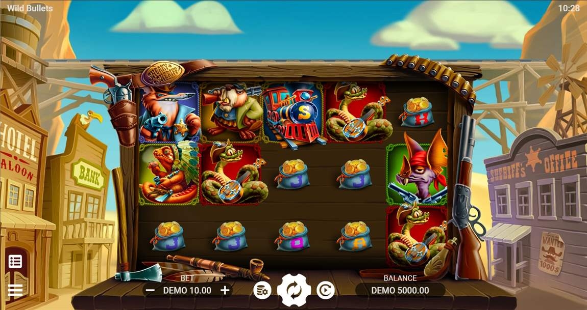 Wild Bullets Slot Gameplay