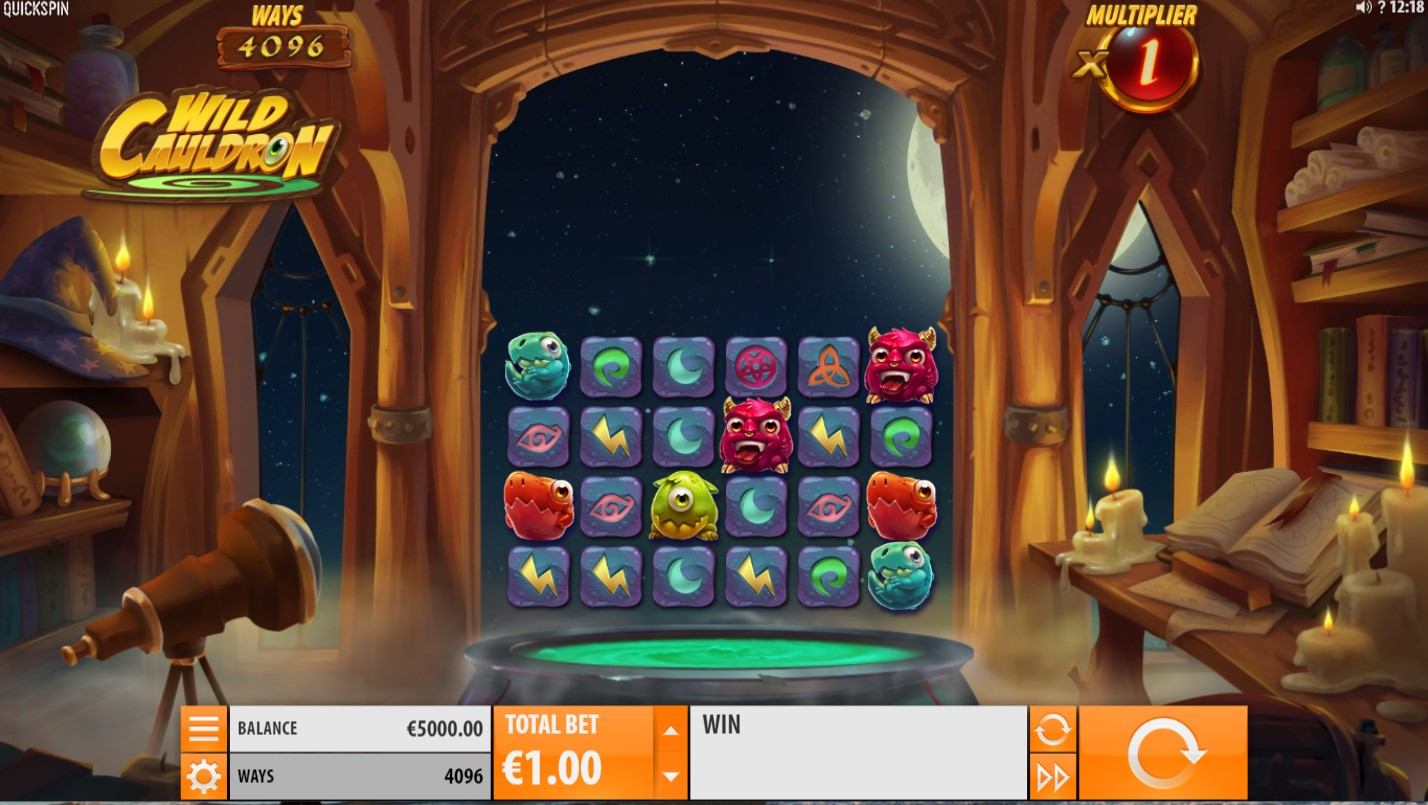Wild Cauldron Slot Gameplay