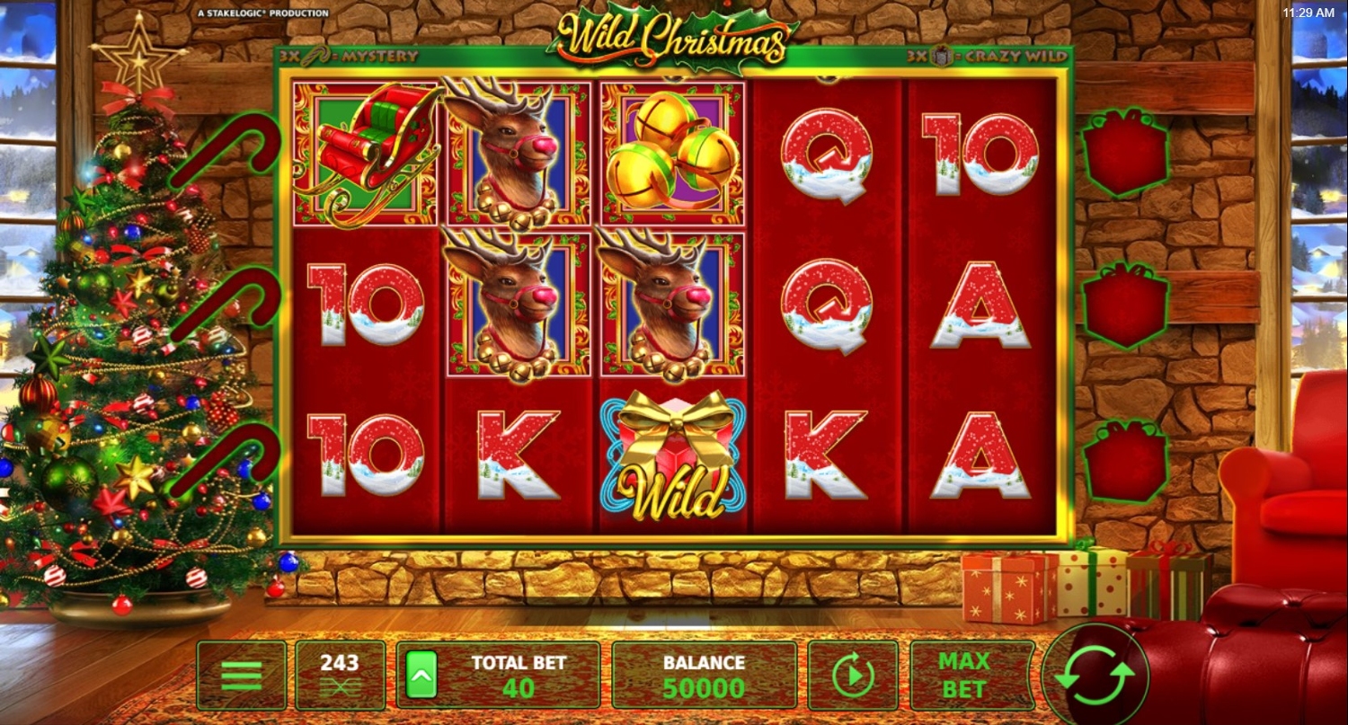Wild Christmas Slot Gameplay