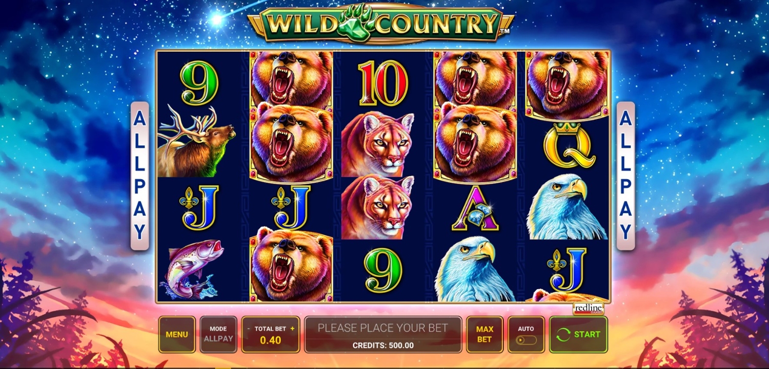 Wild Country Slot Gameplay