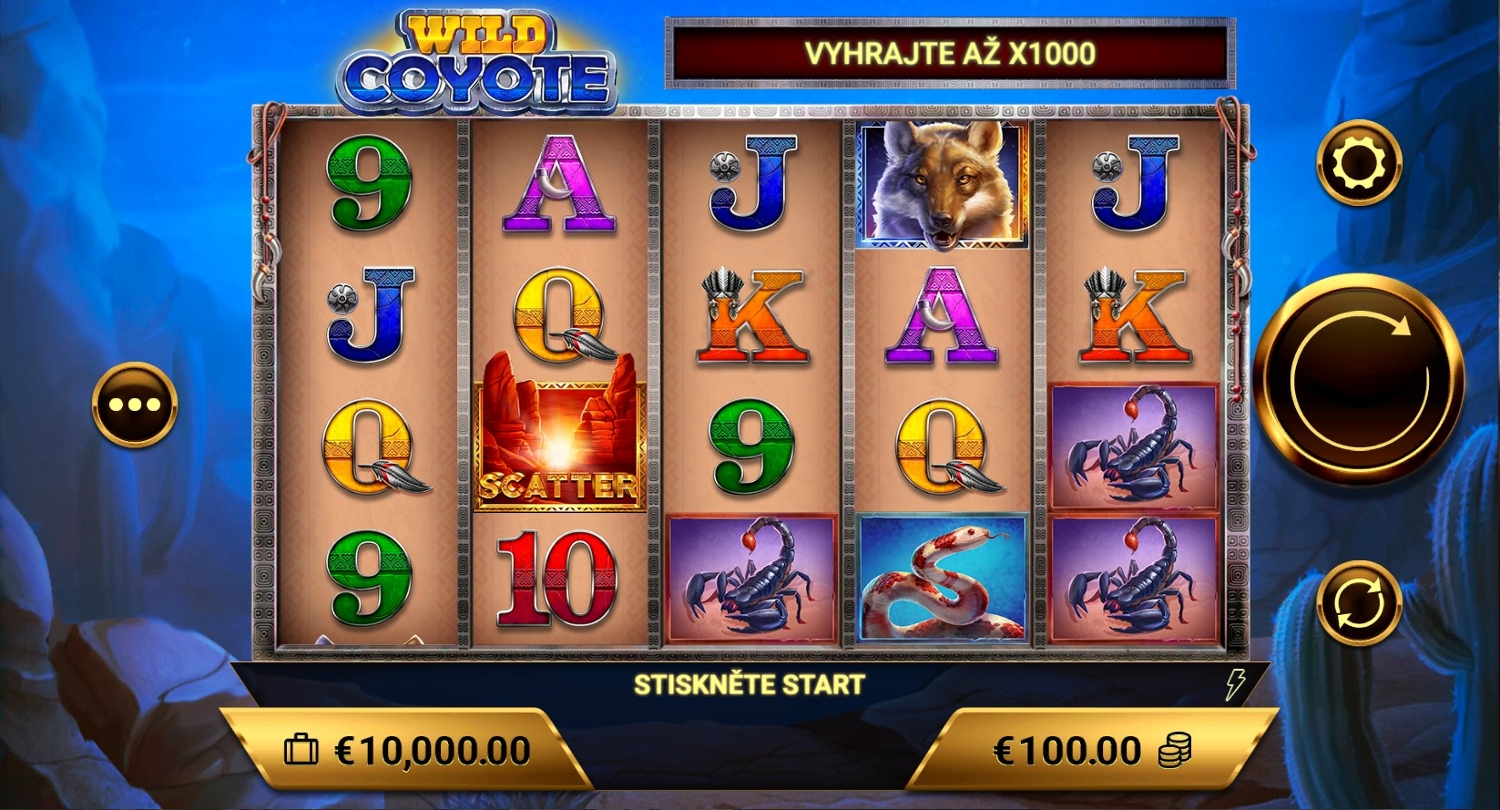 Wild Coyote Slot Gameplay