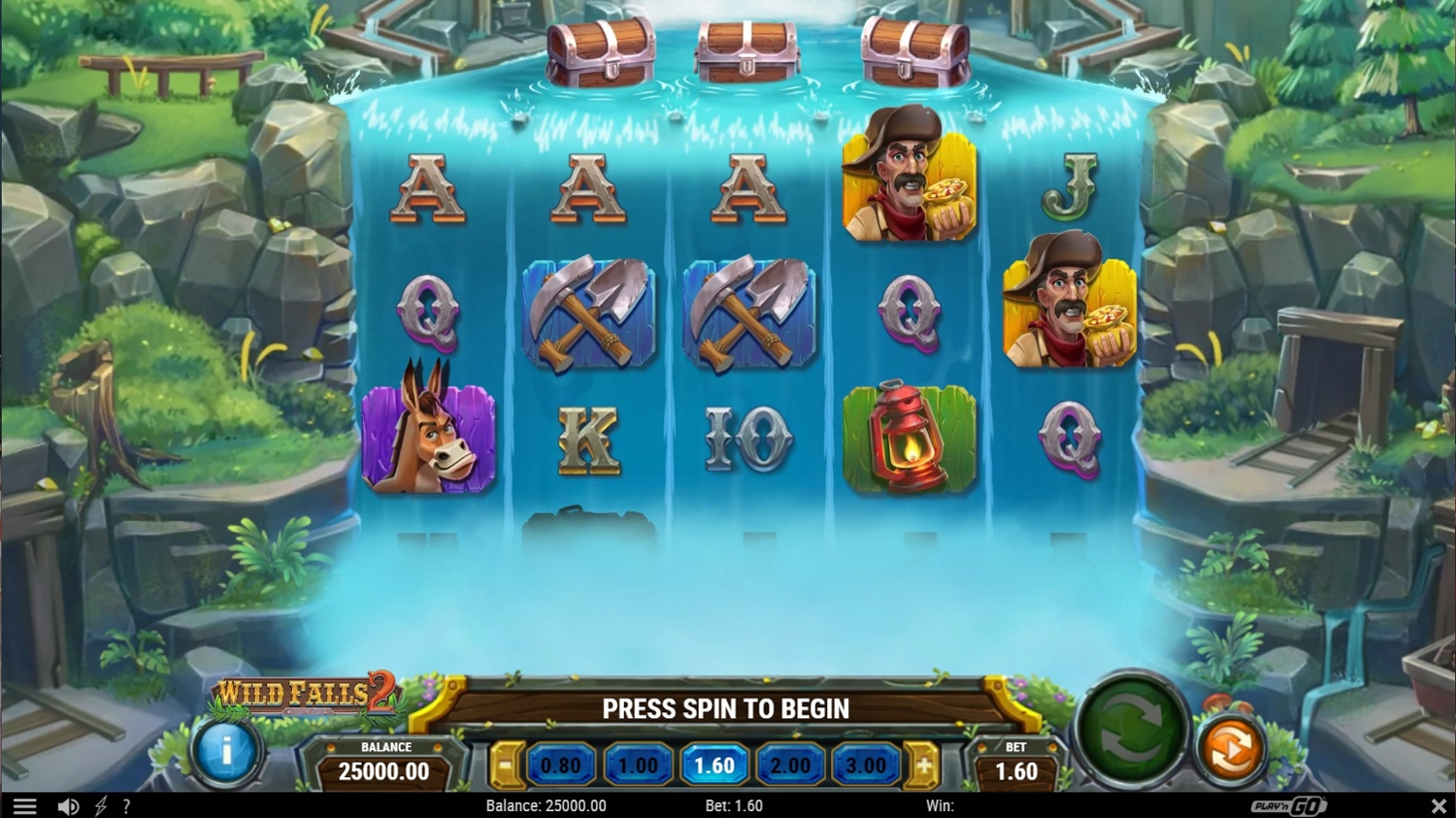 Wild Falls 2 Slot Gameplay