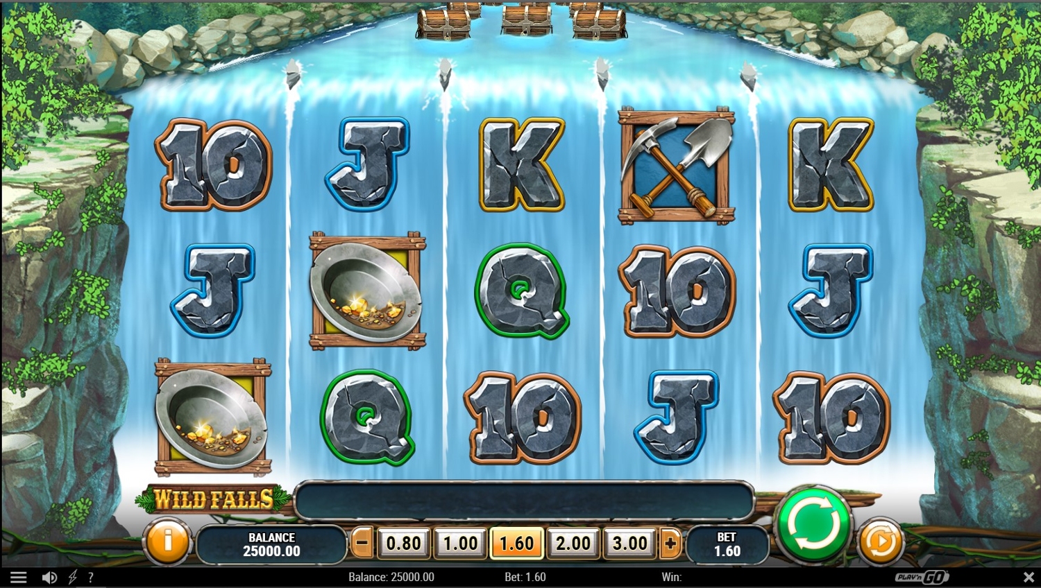 Wild Falls Slot Gameplay