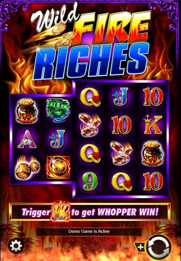 Wild Fire Riches Slot Gameplay