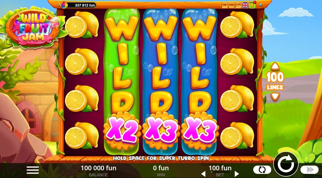 Wild Fruit Jam Slot Gameplay