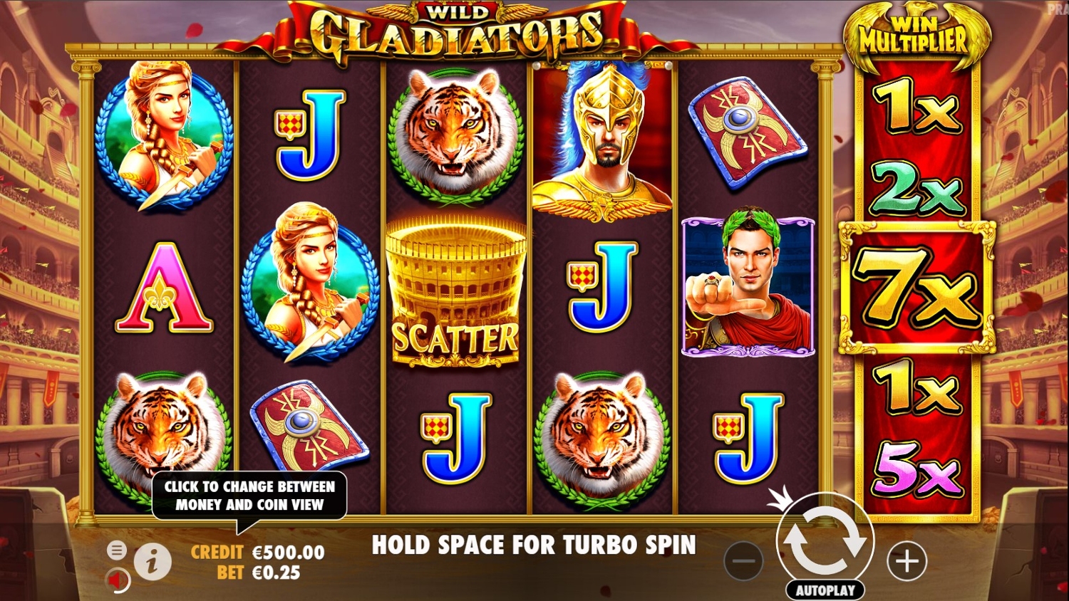 Wild Gladiators Slot Gameplay