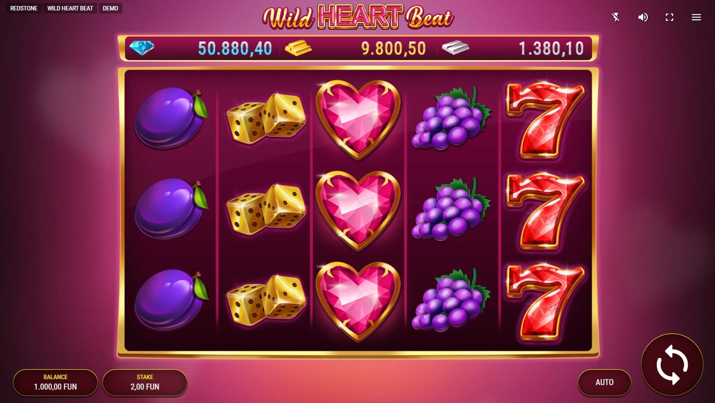 Wild Heart Beat Slot Gameplay