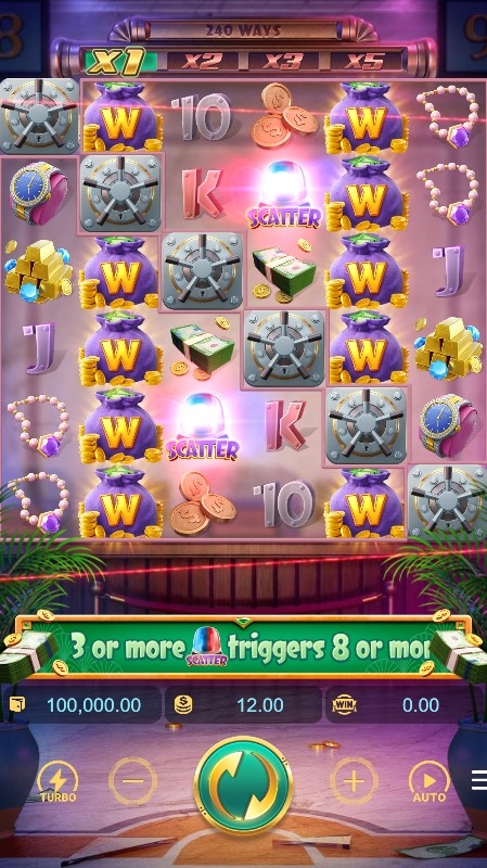 Wild Heist Cashout Slot Gameplay