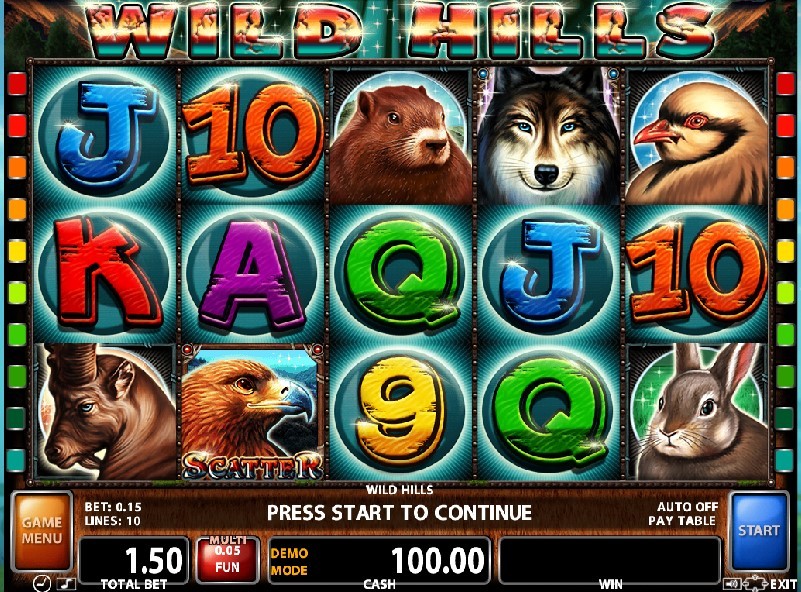 Wild Hills Slot Gameplay