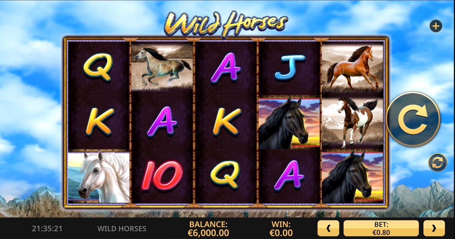 Wild Horses Slot Gameplay