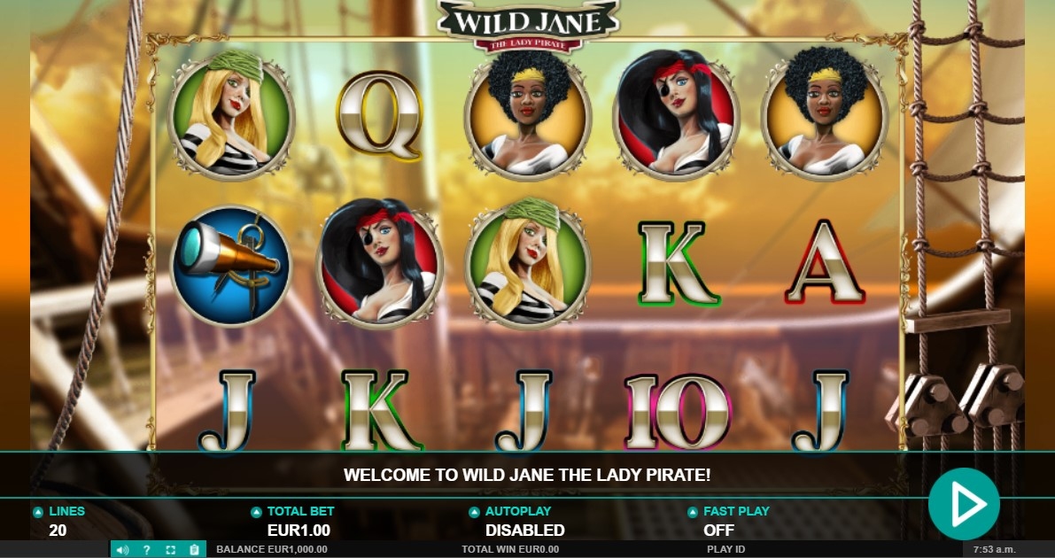 Wild Jane Slot Gameplay