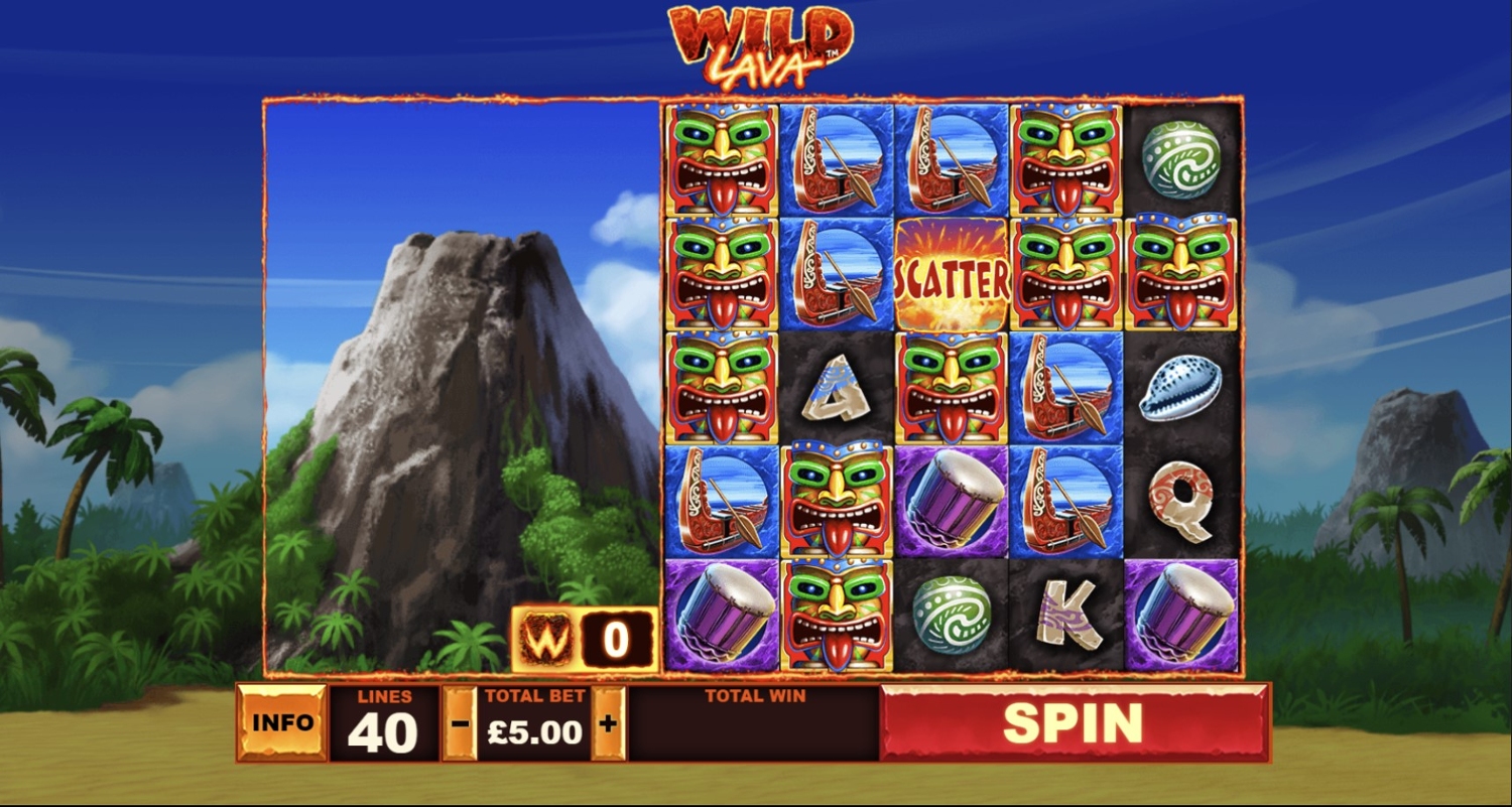 Wild Lava Slot Gameplay
