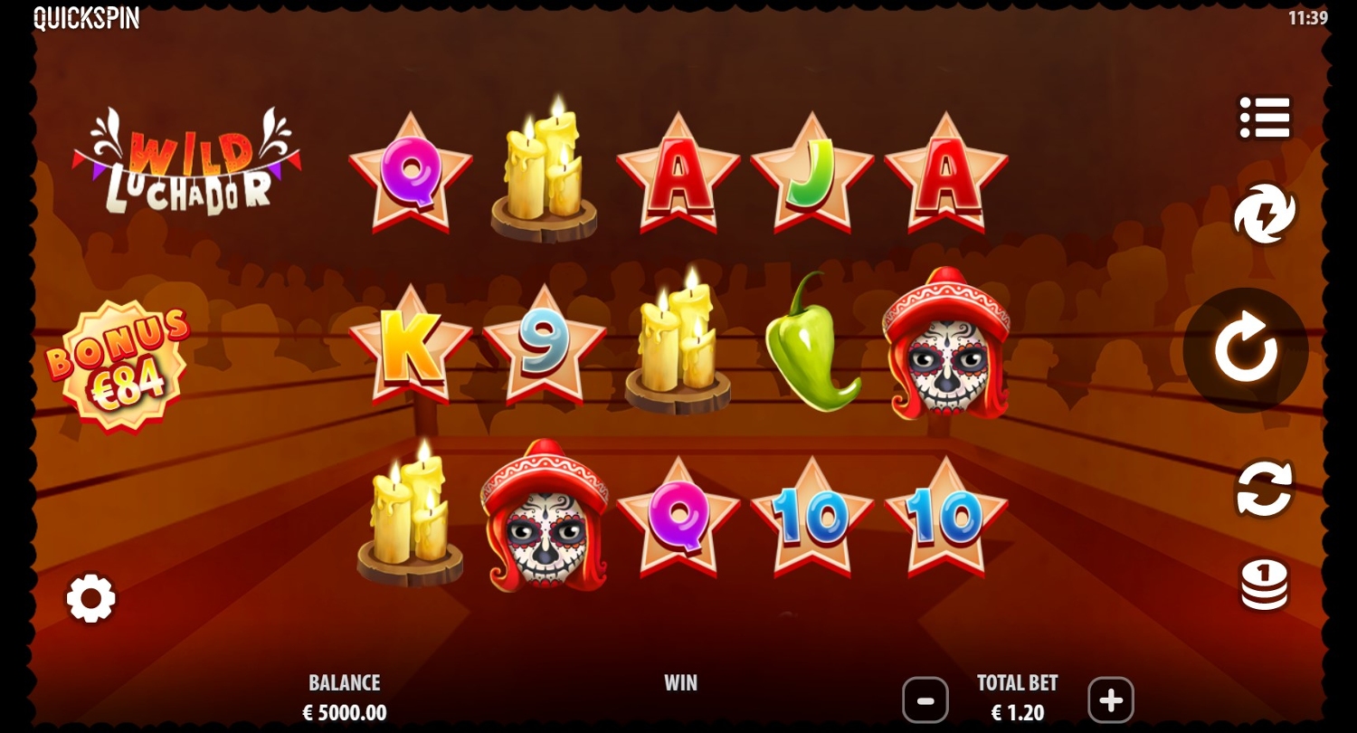 Wild Luchador Slot Gameplay