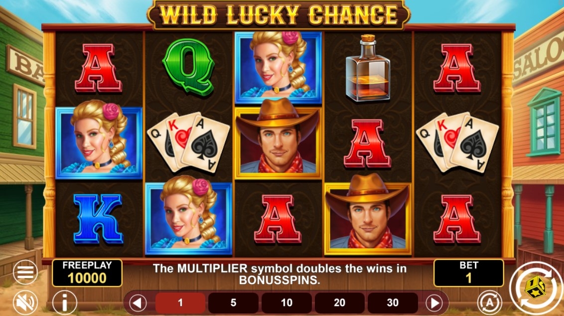 Wild Lucky Chance Slot Gameplay
