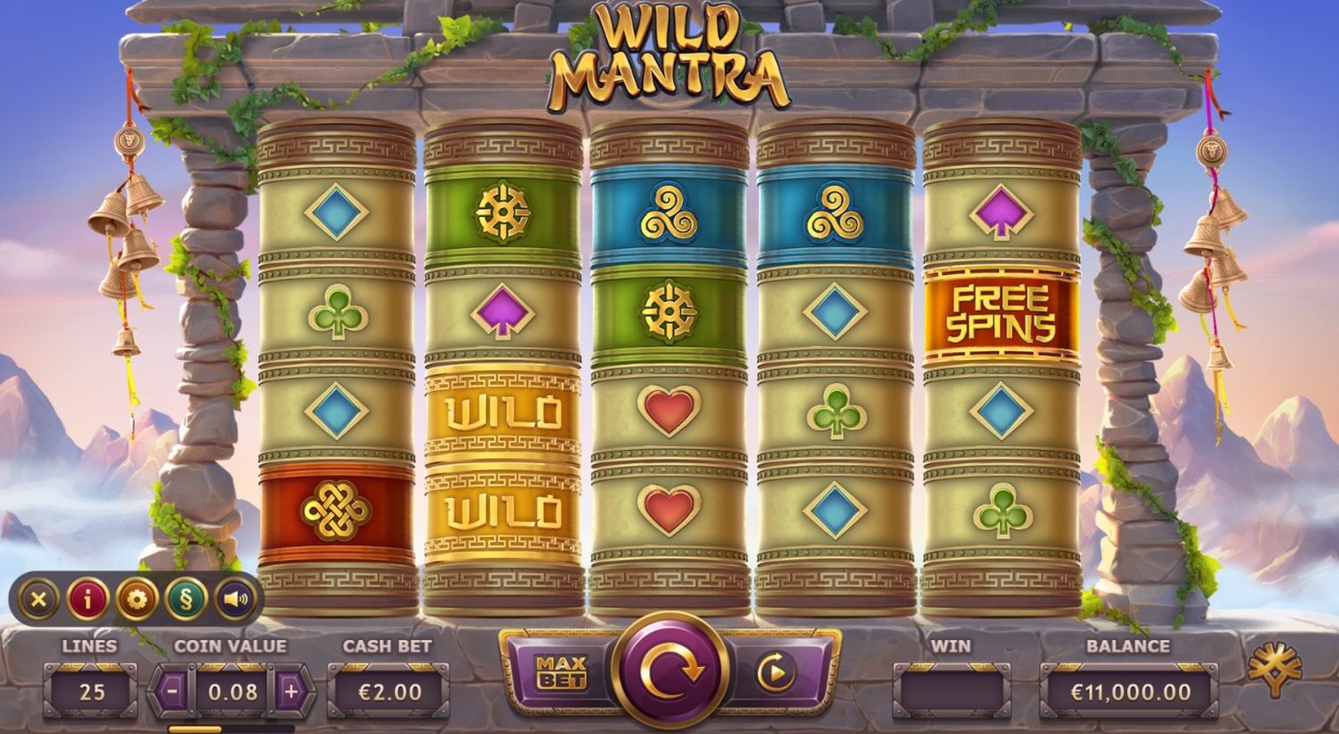 Wild Mantra Slot Gameplay