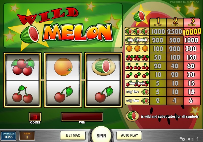 Wild Melon Slot Gameplay