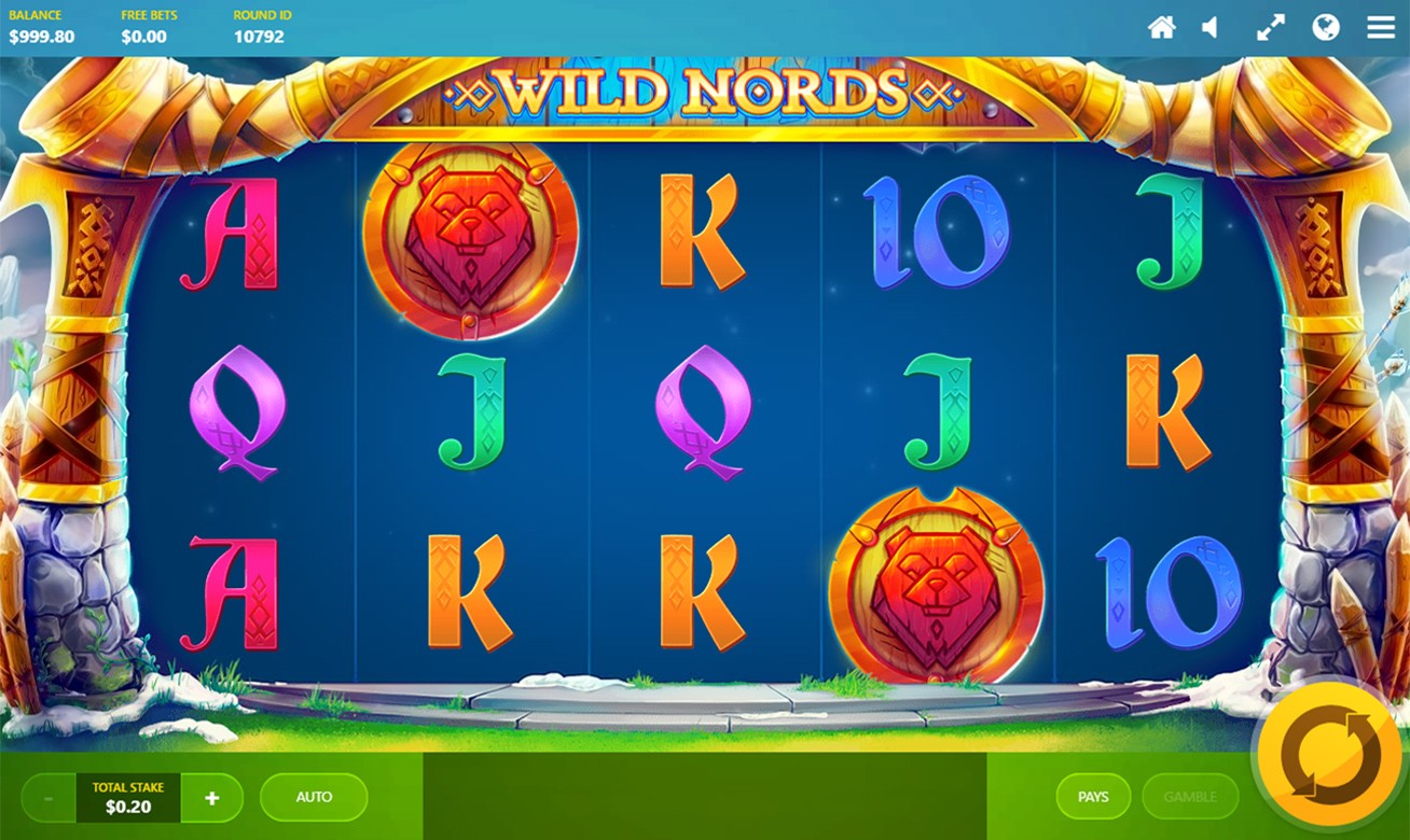 Wild Nords Slot Gameplay