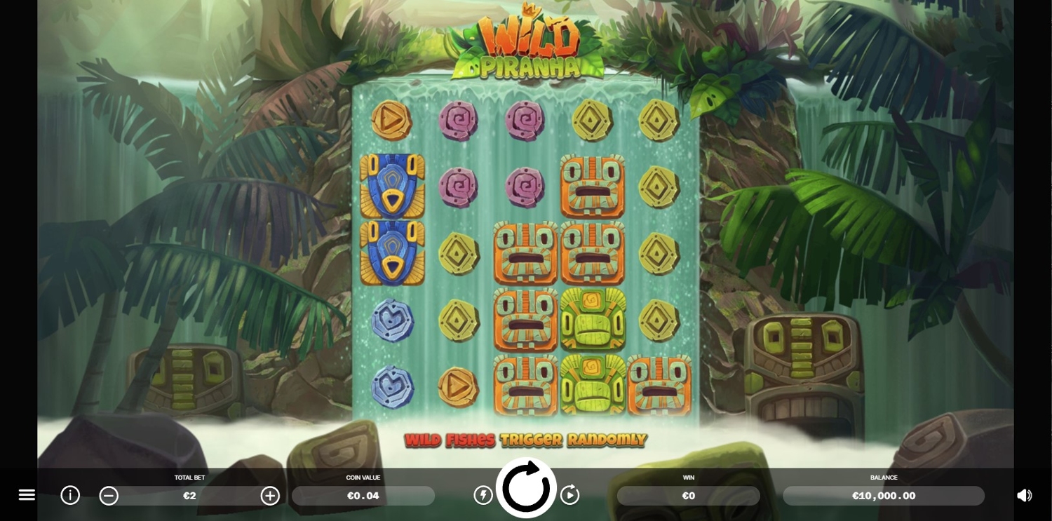 Wild Piranha Slot Gameplay