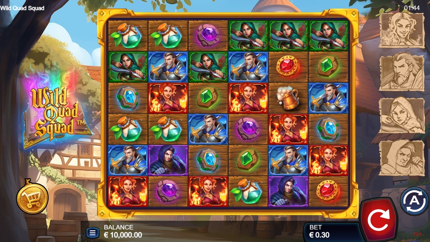 Wild Quad Squad Slot Gameplay