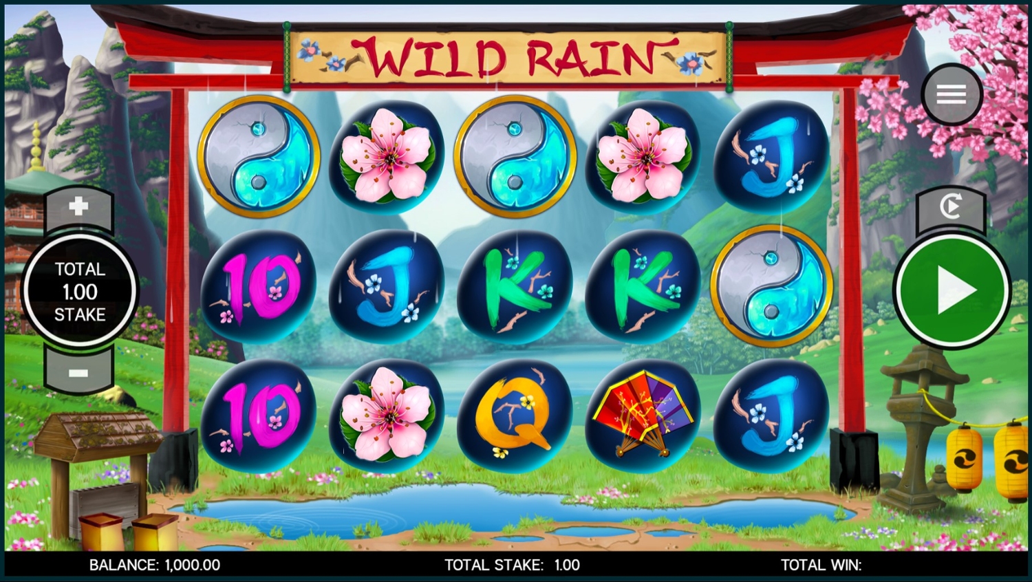 Wild Rain Slot Gameplay