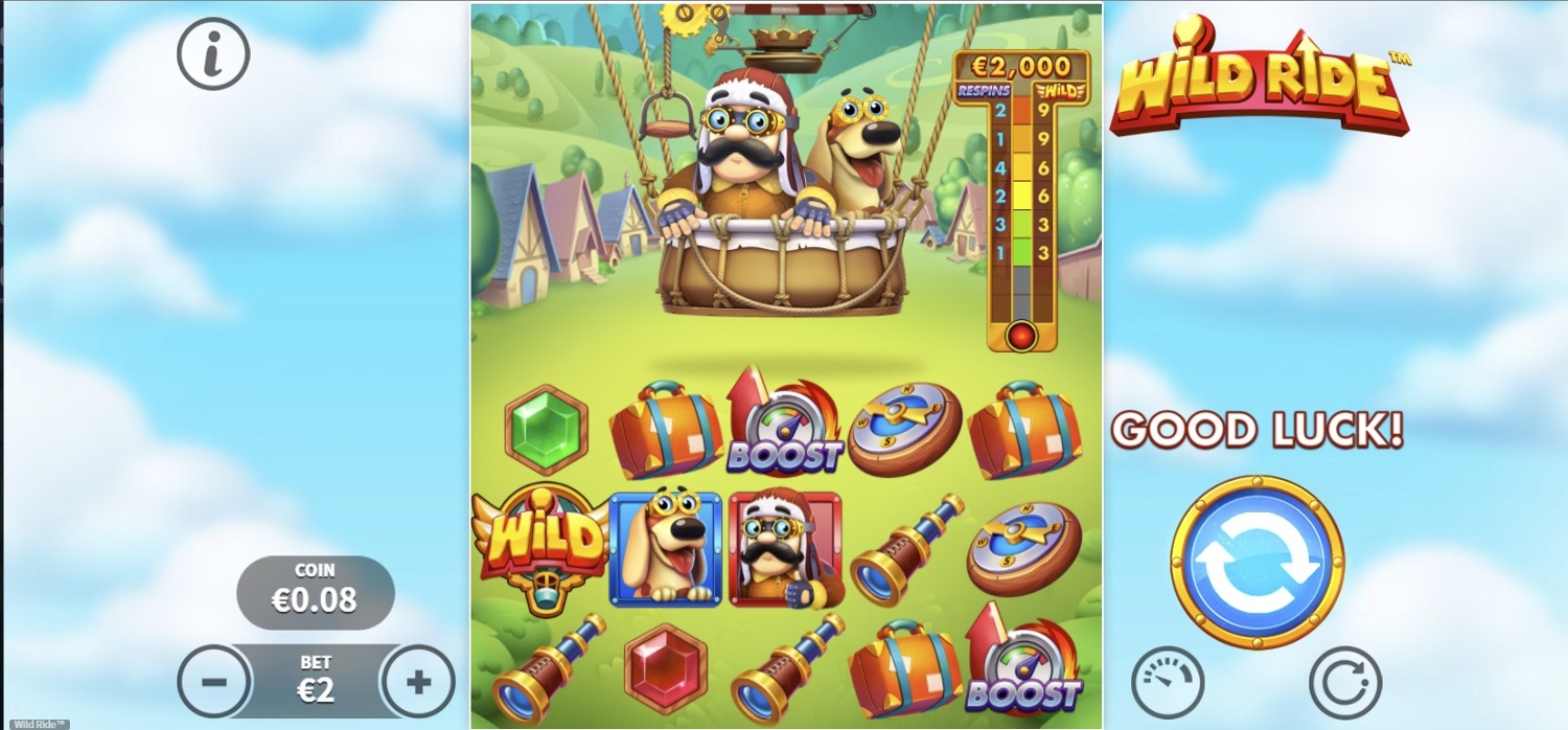 Wild Ride Slot Gameplay