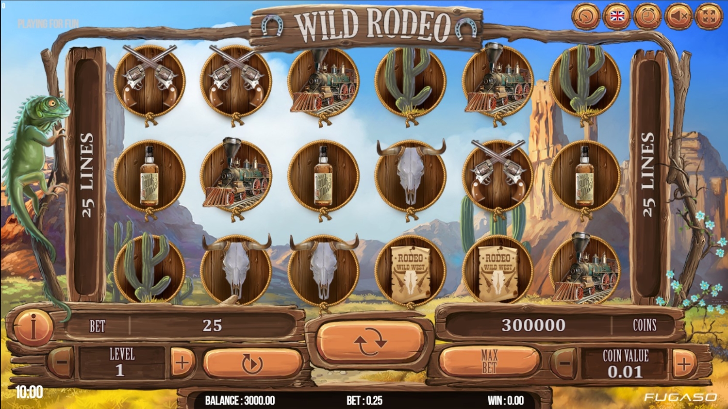 Wild Rodeo Slot Gameplay