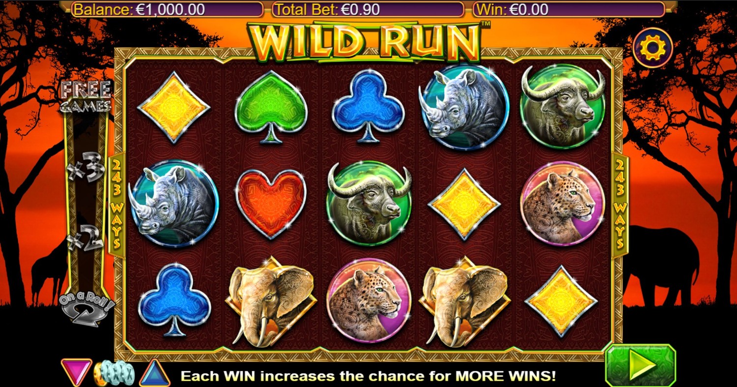 Wild Run Slot Gameplay