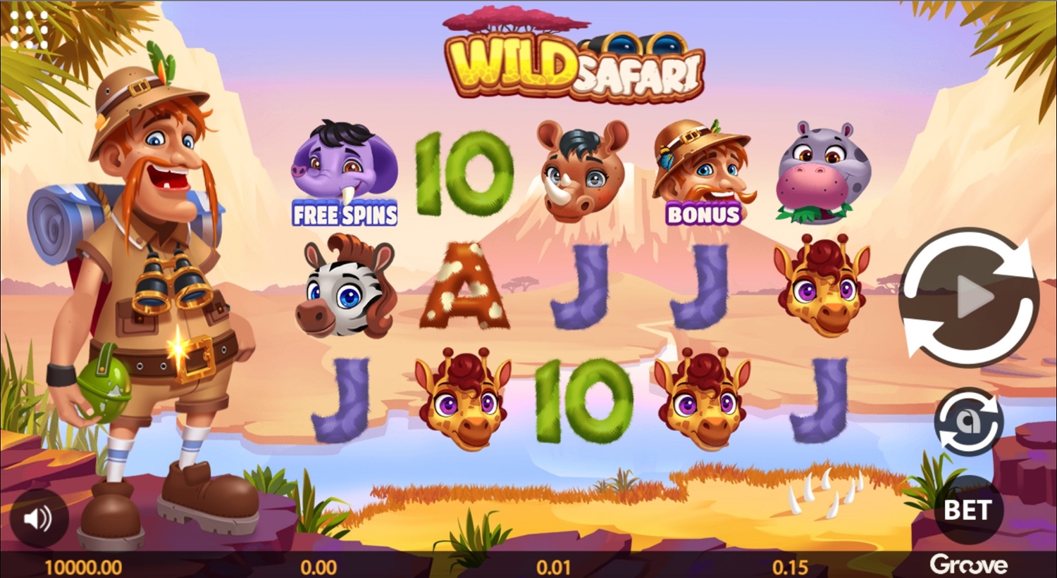 Wild Safari Slot Gameplay