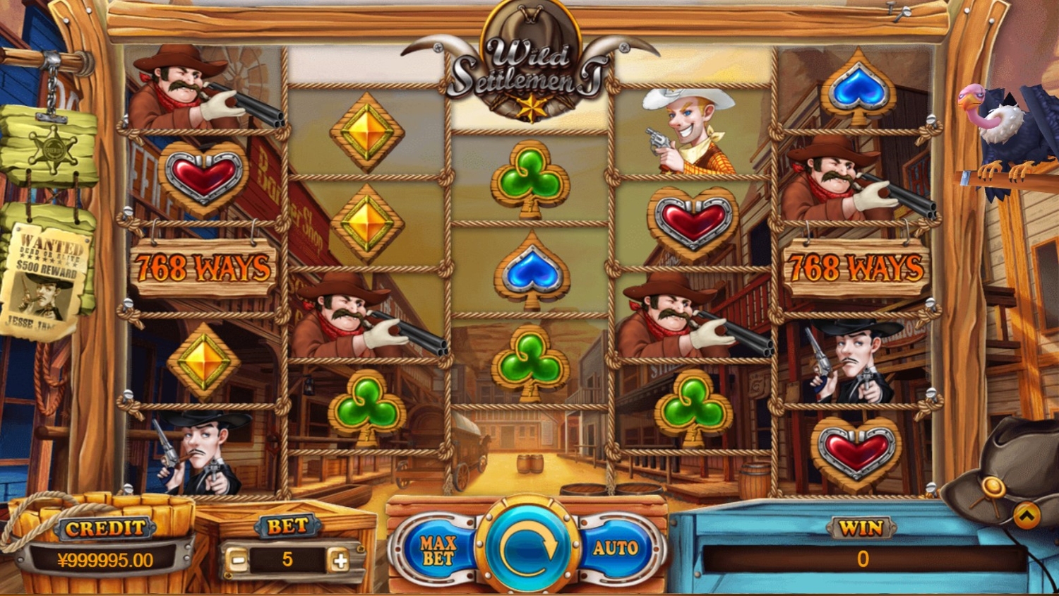 Wild Settlement Slot Gameplay