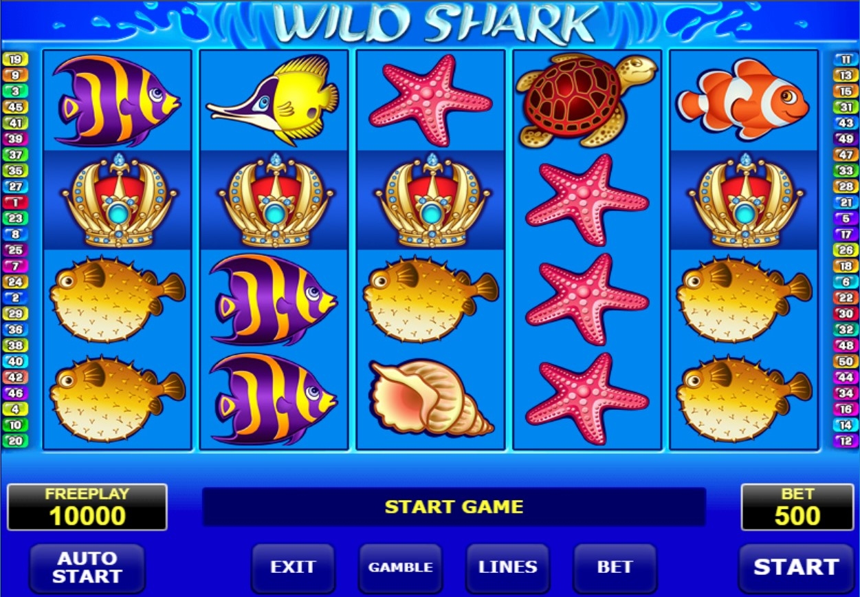Wild Shark Slot Gameplay