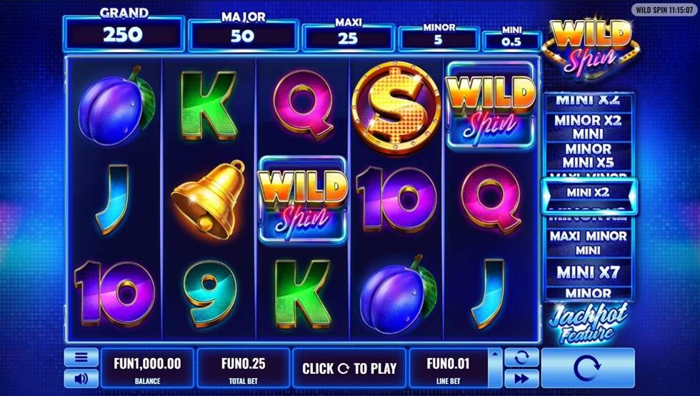 Wild Spin Slot Gameplay