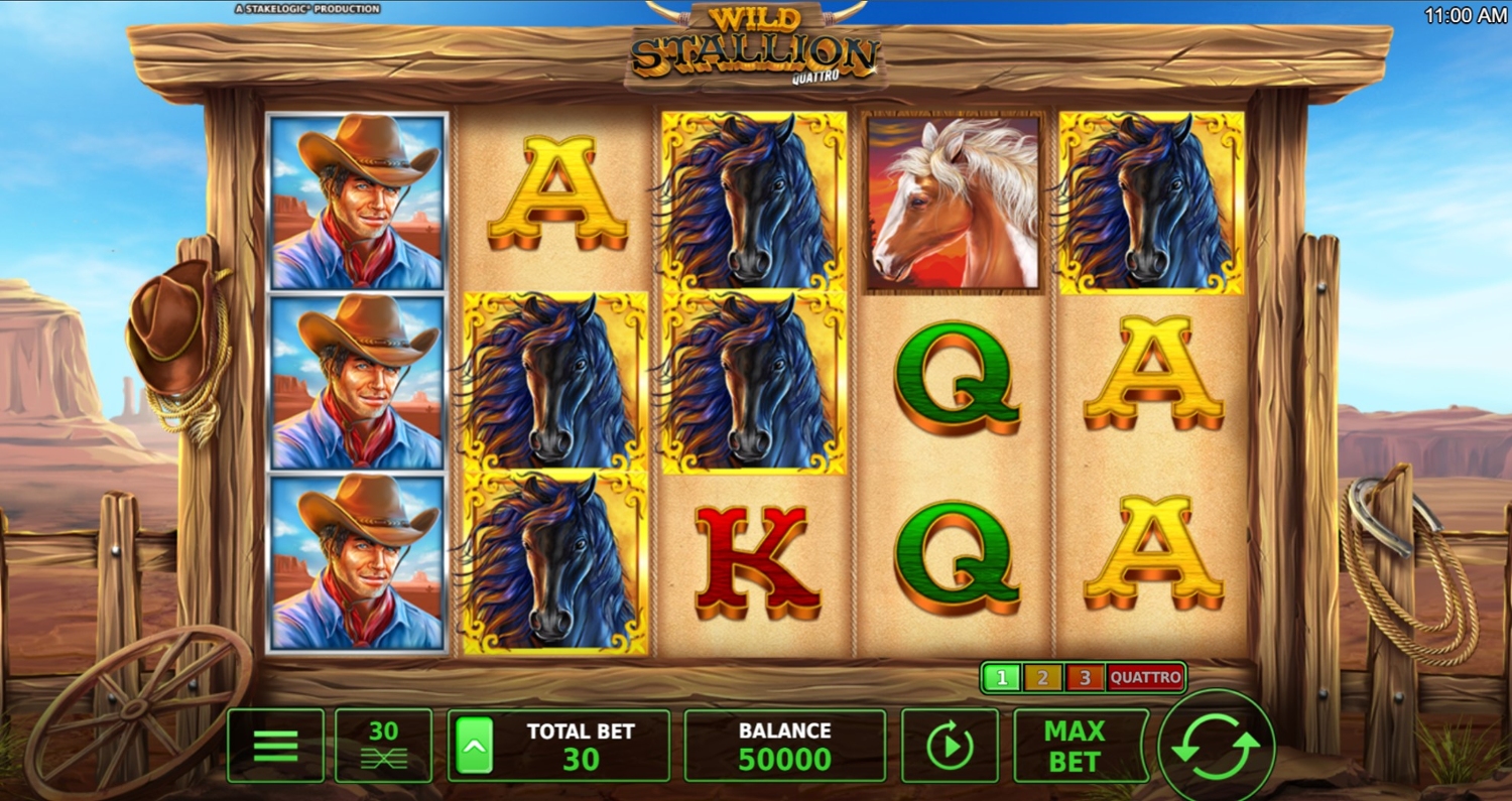 Wild Stallion Slot Gameplay