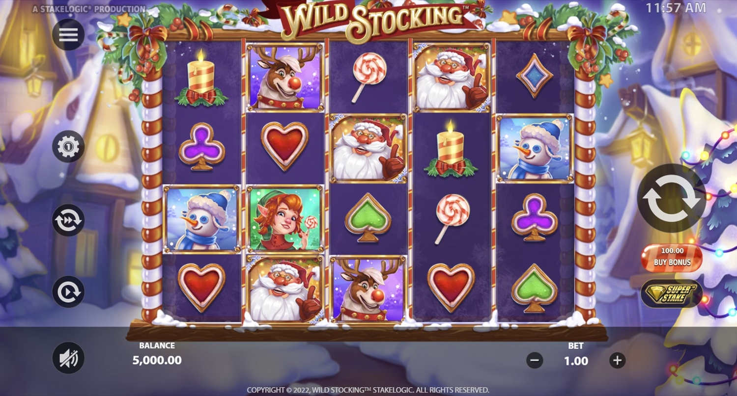 Wild Stocking Slot Gameplay