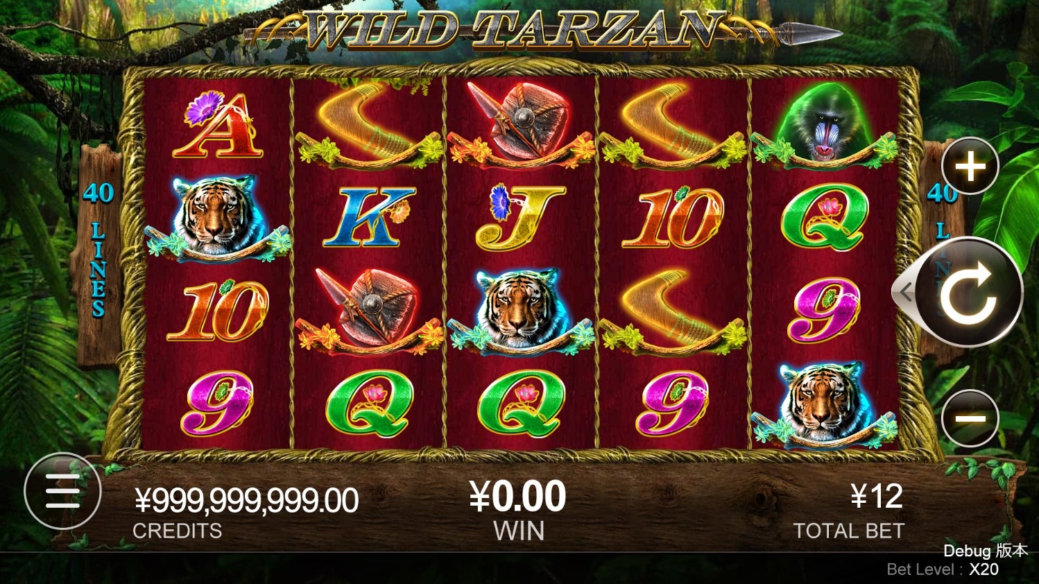 Wild Tarzan Slot Gameplay