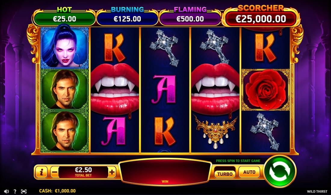 Wild Thirst Slot Gameplay