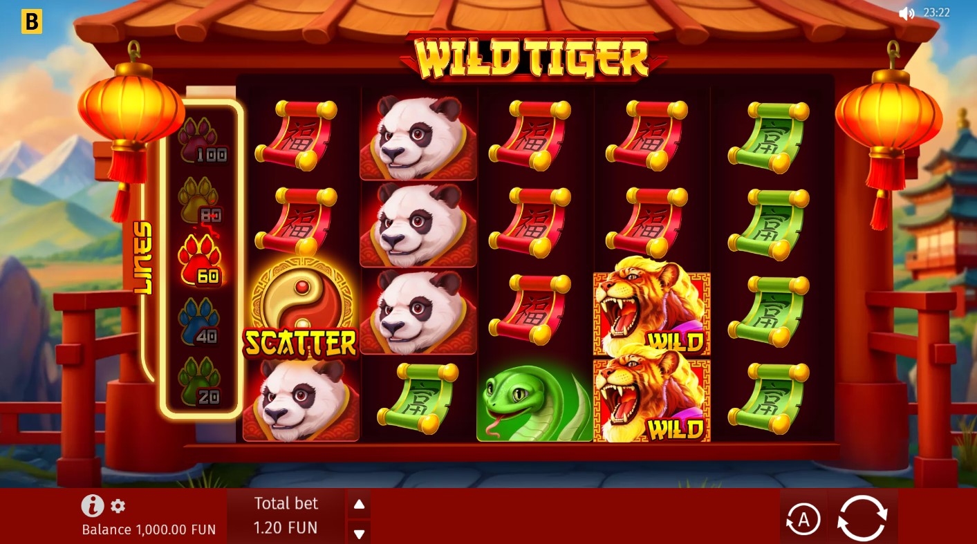 Wild Tiger Slot Gameplay
