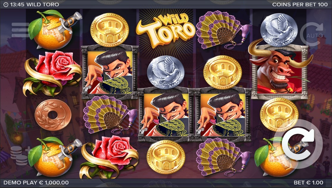 Wild Toro Slot Gameplay