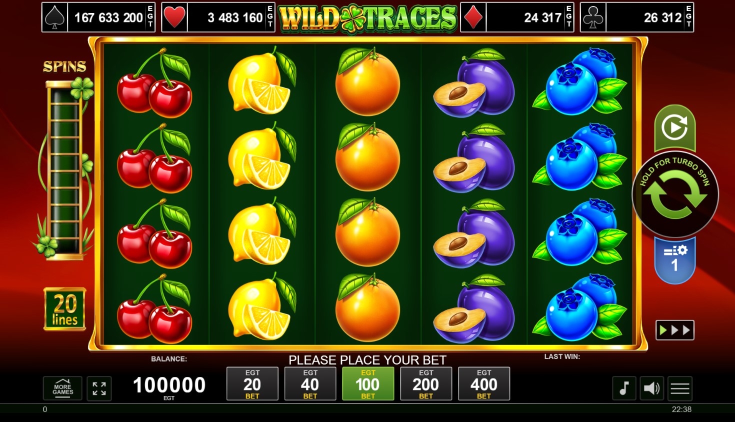 Wild Traces Slot Gameplay