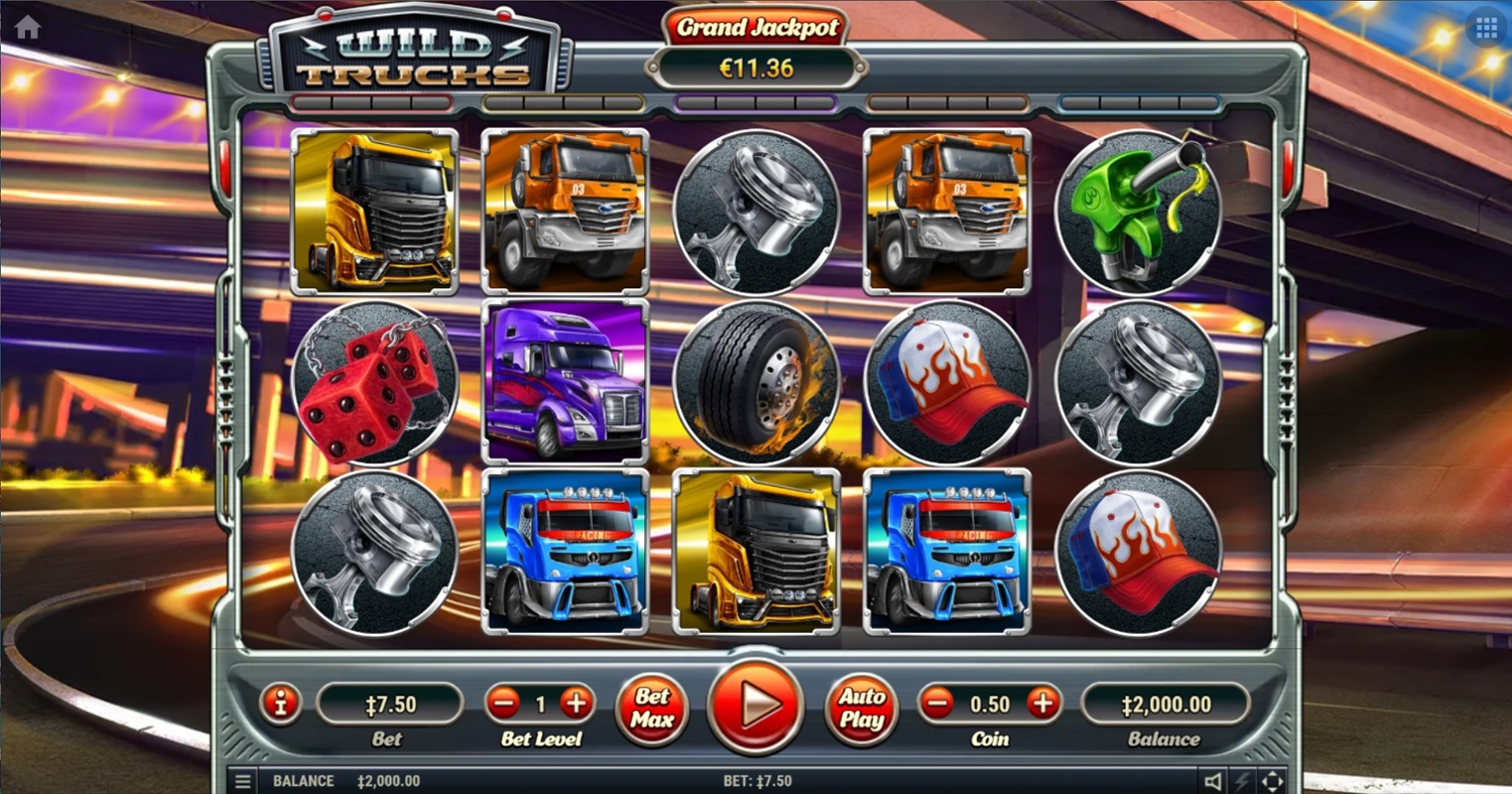 Wild Trucks Slot Gameplay