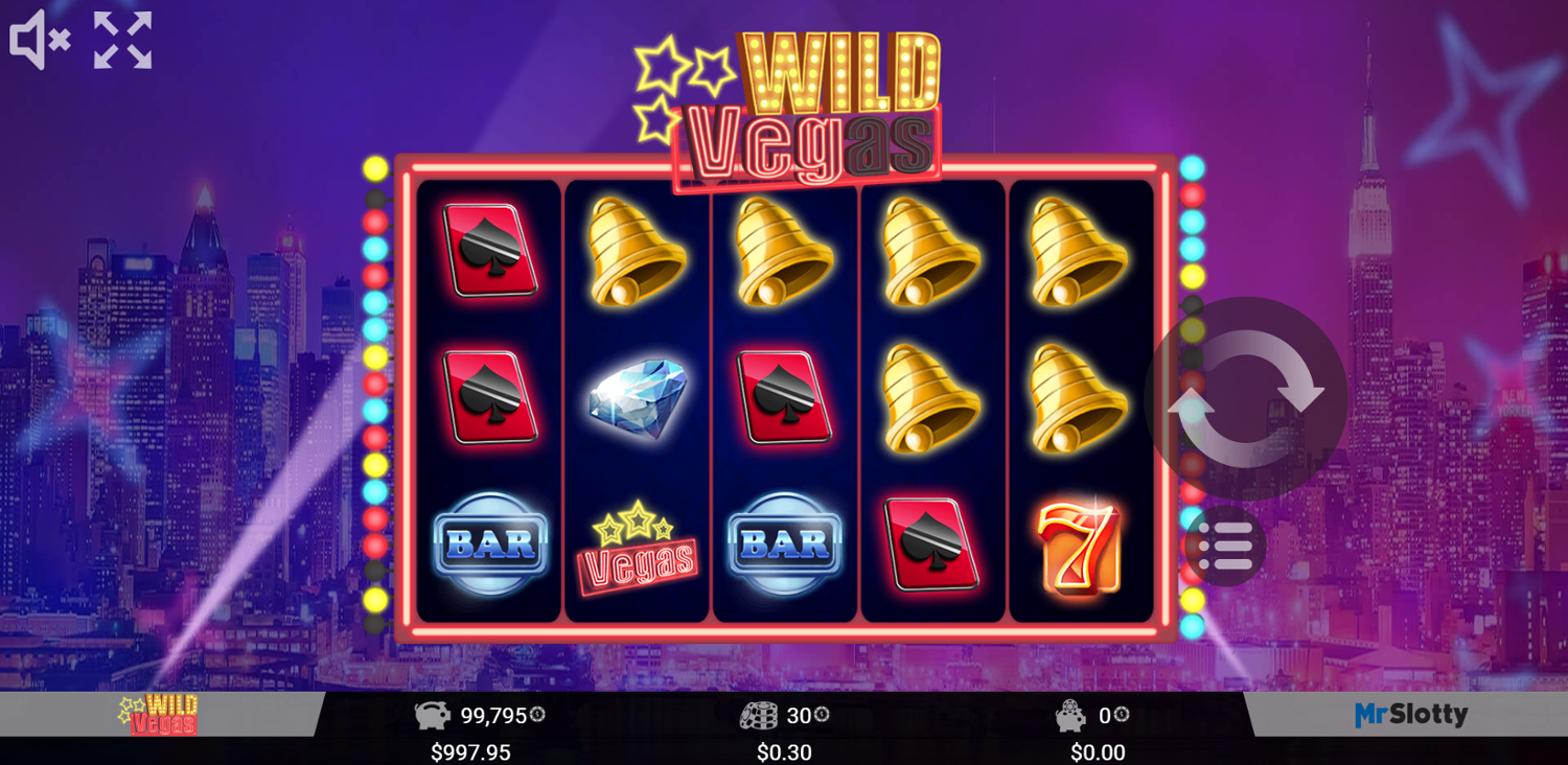Wild Vegas Slot Gameplay