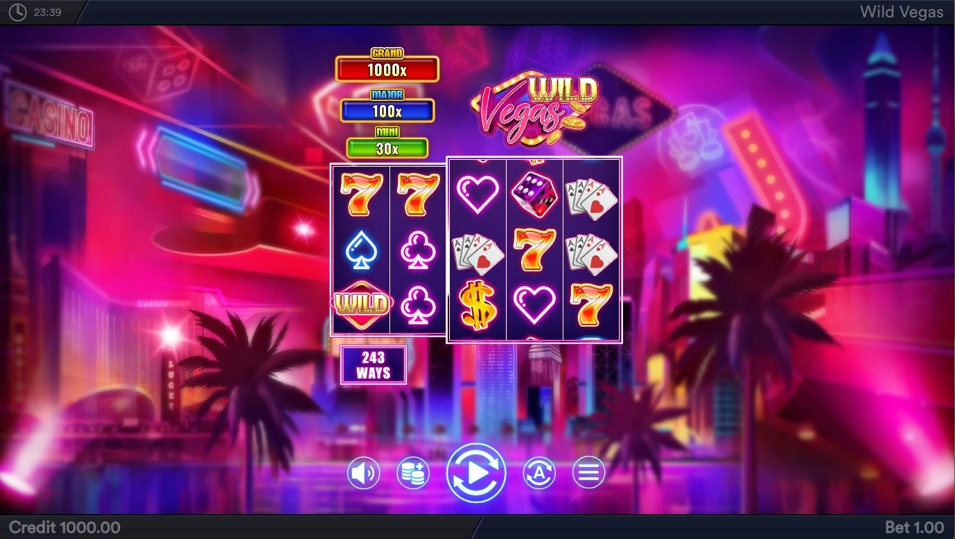 Wild Vegas Slot Gameplay