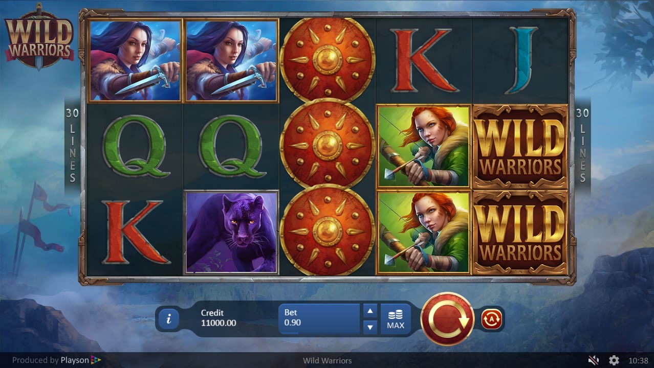 Wild Warriors Slot Gameplay