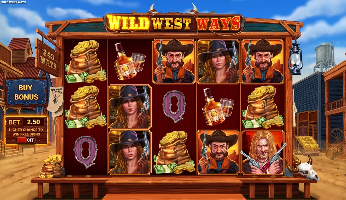 Wild West Ways Slot Gameplay