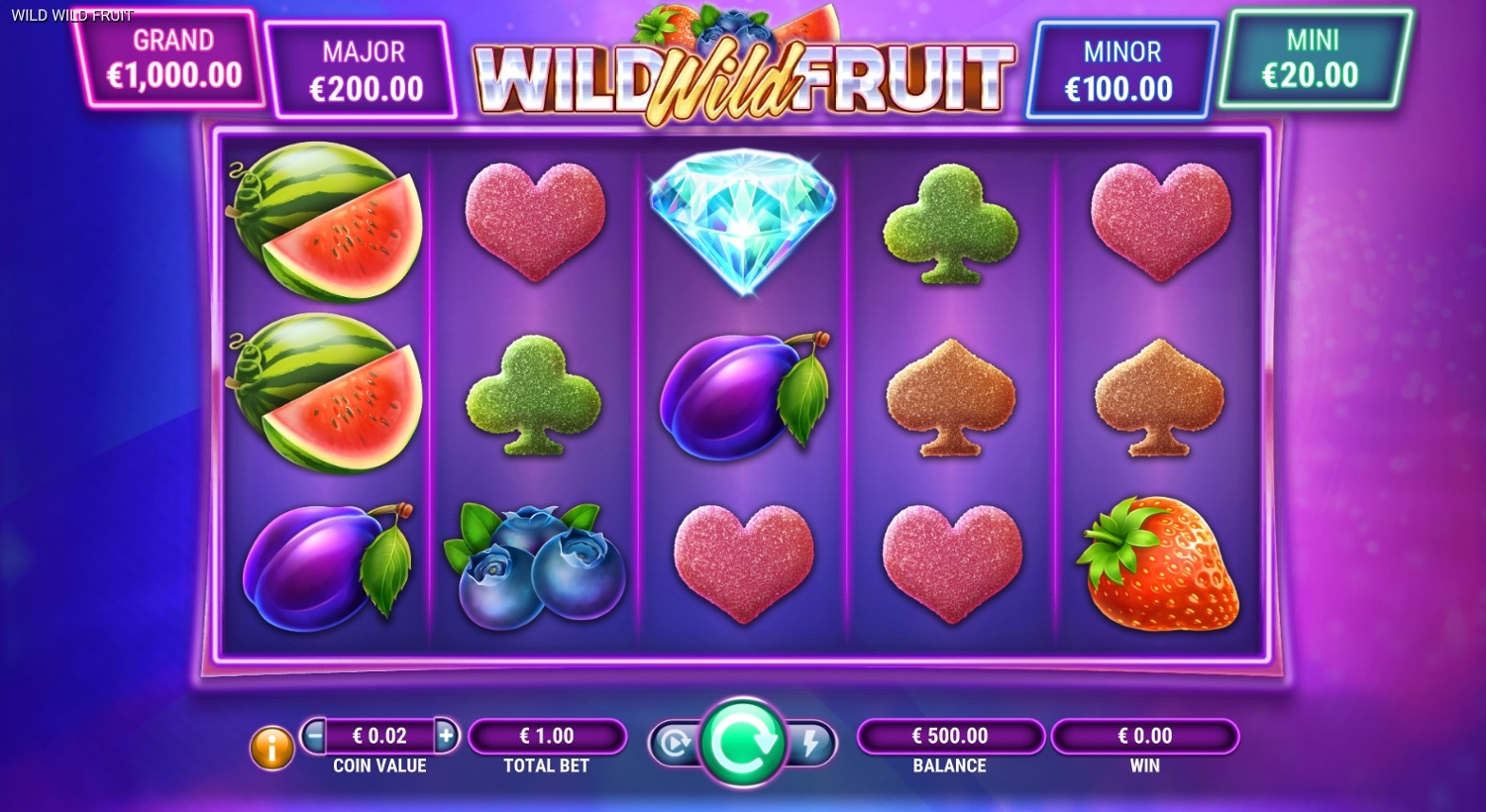 Wild Wild Fruit Slot Gameplay