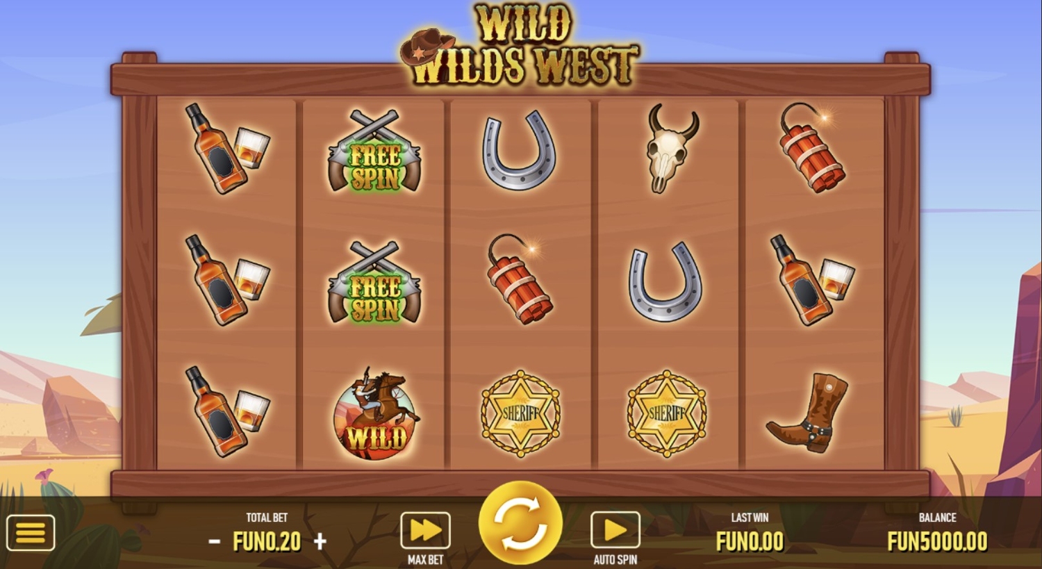 Wild Wilds West Slot Gameplay