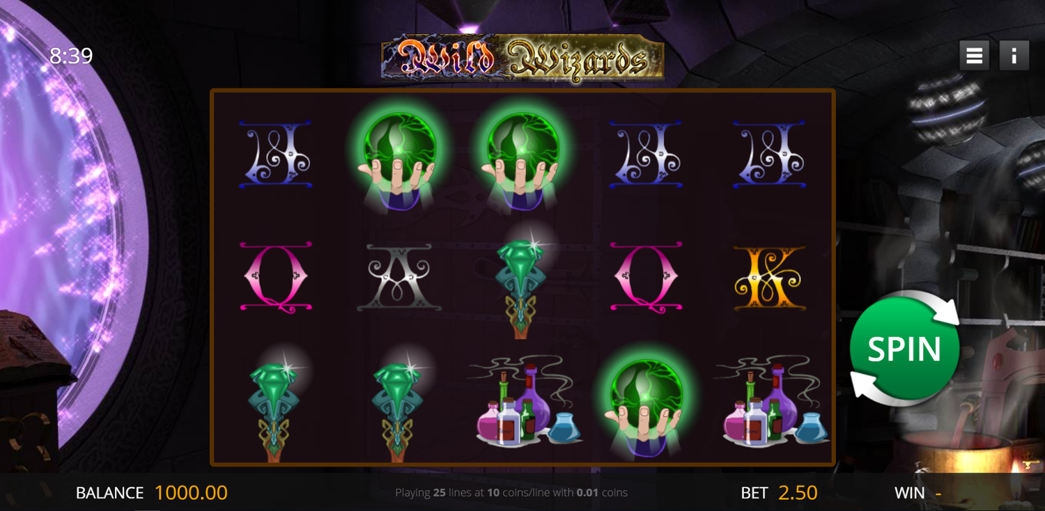 Wild Wizards Slot Gameplay