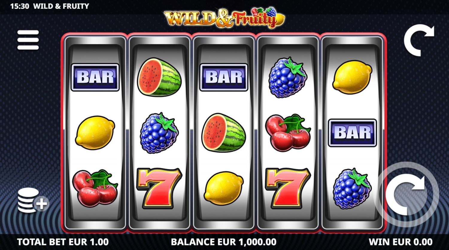 Wild and Fruity Slot Gameplay