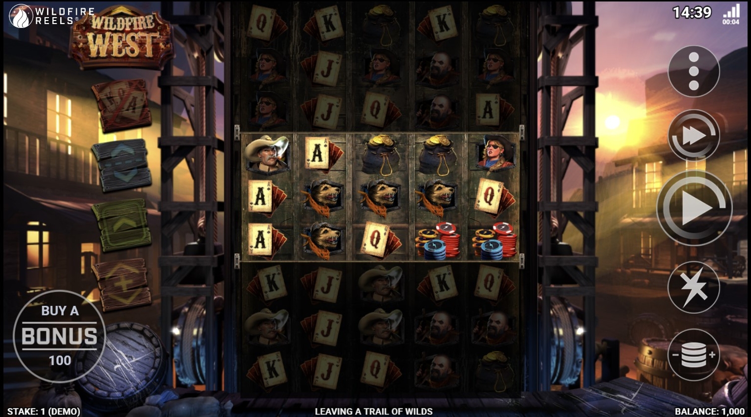 Wildfire West with Wildfire Reels Slot Gameplay