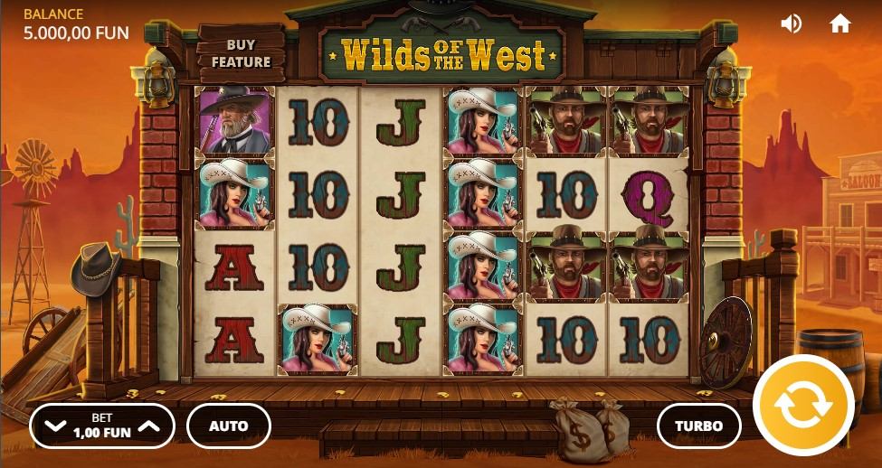Wilds of the West Slot Gameplay